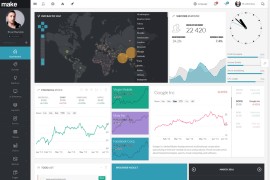 Html5后台管理网页框架网站源码