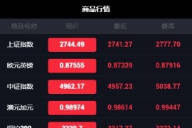 2020最新亲测华为5G微盘源码第三版-K线+走势正常 带独家教程