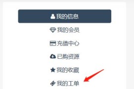 wordpress的ripro主题会员中心增加菜单方法