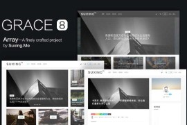 WordPress苏醒Grace8.0破解版下载-自适应WP自媒体博客主题无限制