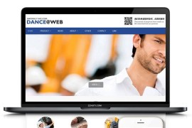 织梦CMS高端外贸企业网站模版 响应式