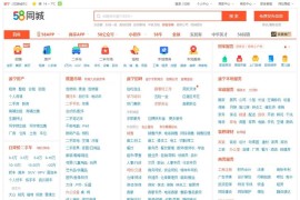 仿58同城多功能信息网站源码 多颜色选择界面