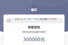 2020亲测运营级新版ui小额贷款源码-百金贷金融理财贷款管理系统