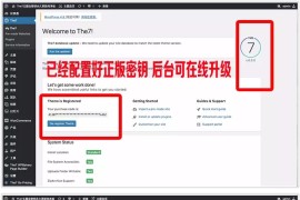 Wordpress主题可视化建站dt-The7模板V8.7源码下载