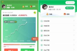 已测小清新币圈免公众号版源码+对接支付+推广K线正常+视频教程