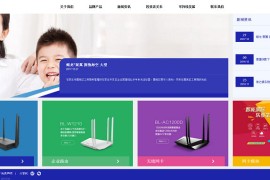 织梦cms高档响应式 无线路由器 电子设备企业网站源码[响应式移动端]