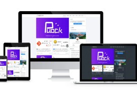 WordPress模板高颜值响应式Puock主题 支持白天与黑夜模式v2.8.4