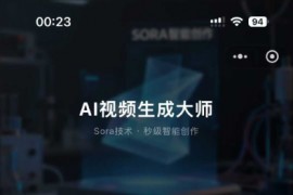 Sora2小程序源码带前端和后端