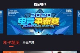 「亲测」2021年电竞比赛平台源码|和平精英王者荣耀电竞赛事源码 带APP
