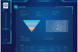 科技感个人简历html网页模板