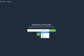 支持国内直连国际版抖音TikTok的简易程序 ProxiTok