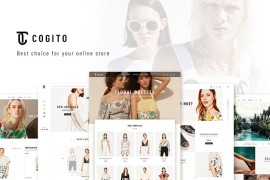 WP电子商务模板Cogito v1.4-干净最小的WooCommerce主题_英文版