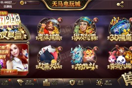 【组件+授权工具】最新一夜暴富天马电玩城完美服务器打包版本+完整数据+游戏众多