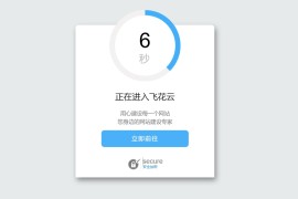 好看的安全跳转单页html源码