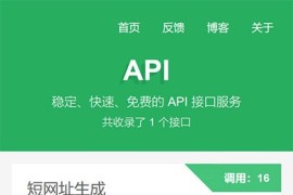 api管理平台源码 带后台管理功能 带安装说明