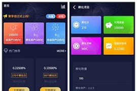 聚享值虚拟币养成+算力节点源码/带文本教程