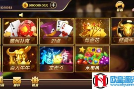 大圣娱乐红鸟U3D二开棋牌源码+双端APP源码 ，非组件 附开发文档+编译教程+数据字典