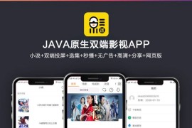 全新双端JAVA原生投屏影视APP源码已对接飞飞CMS影视系统