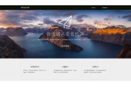 QQ微信域名官方检测接口源码 带API
