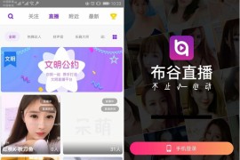 布谷直播系统,一对一视频直播平台,手机视频直播平台