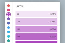 HTML5颜色代码选取器源码下载