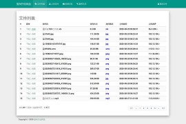 2020最新PHP外链网盘源码 全新UI界面+支持图片违规检测