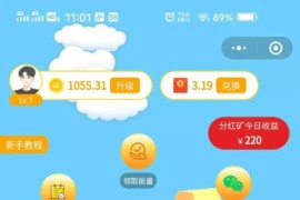 2021新版小程序理财源码/微信小程序区块链挖矿游戏 带完整搭建教程