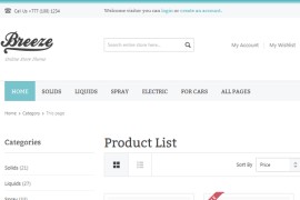 html小清新商城品牌营销直销宣传网站程序源码下载