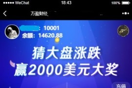 「亲测」2020最新H5币圈源码蓝色运营版-万盈区块链美元理财源码 带USDT指数涨跌+K线正常+搭建教程