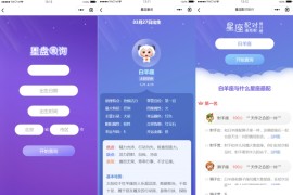 周公解算命源码 星座运势源码 PHP算命源码 查询星座配对生肖配对程序源码