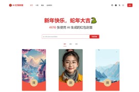 AI一键生成微信红包封面系统源码