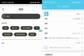 iapp全新好看的搜索Ui 好看的搜索UI界面源码