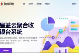 聚合收银台 聚合扫码一站式 即三网合一收款码 聚合收银系统