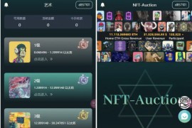 NFT数字典藏源码/nft拍卖源码/dapp典藏拍卖源码