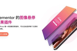 「已测」Emage插件v4.3.4-用于Elementor的图片悬停特效WordPress插件