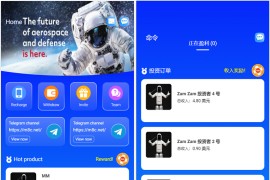 海外最新外太空投资理财系统源码/英文理财投资源码