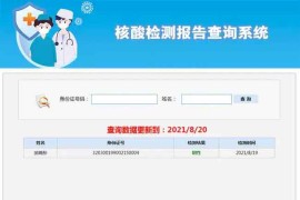 全民核酸检测源码下载-核酸检测报告查询系统Asp源码 带搭建教程