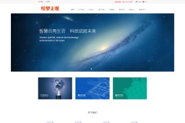 织梦cms中英双语-响应式电子节能照明类企业模板源码[带手机端]