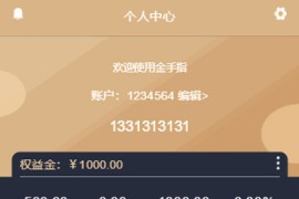 金手指在线虚拟微模拟股票交易区块系统程序源码 带曲线