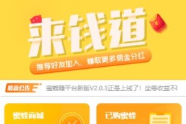 「亲测」2020新版运营级养蜜蜂挂机赚钱源码/蜜蜂赚区块源码 可封装APP