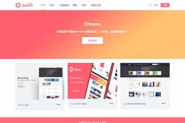 WP资源素材教程下载网主题iDowns1.8.4 去授权无限制版