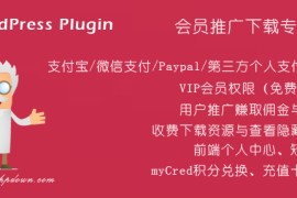 「已亲测」Erphpdown v11.4-会员推广下载专业版WordPress收费下载资源插件