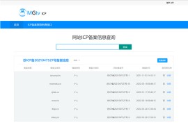 网站ICP备案查询源码