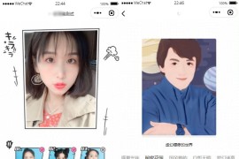 微信AI人脸转换小程序源码下载/流量主系列ai换脸源码/一键生成漫画脸头像