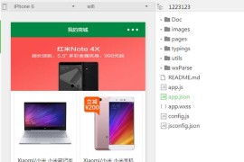 微信小程序商城系统源码带Thinkphp后端+数据+搭建教程