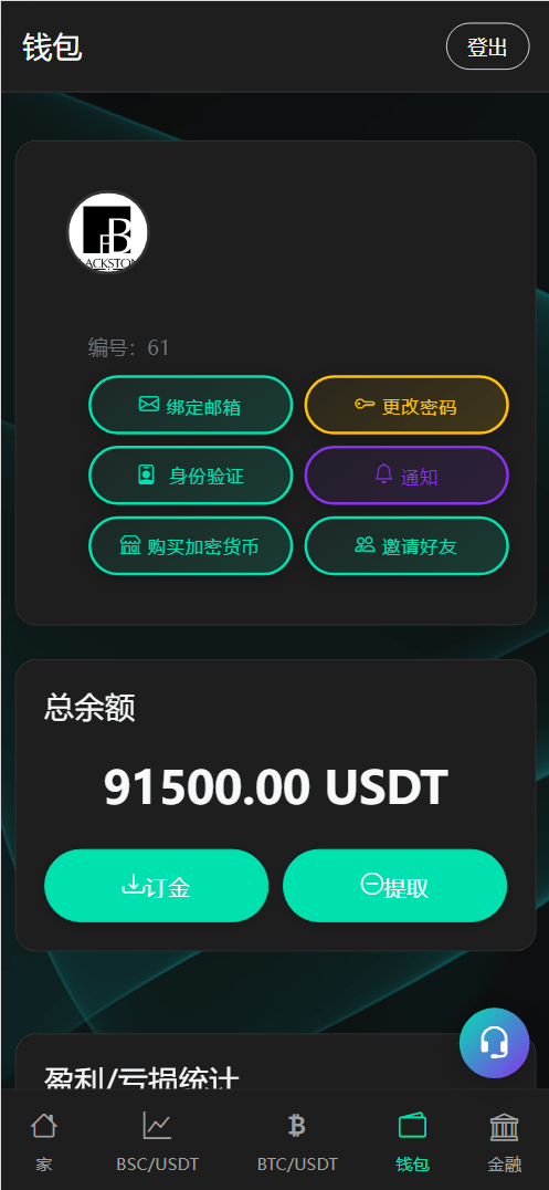【优选源码】BitTong虚拟货币微交易投资理财源码/现货交易+杠杆交易+完美K线控制+完整用户输赢控制+代理/前端html+后端PHP