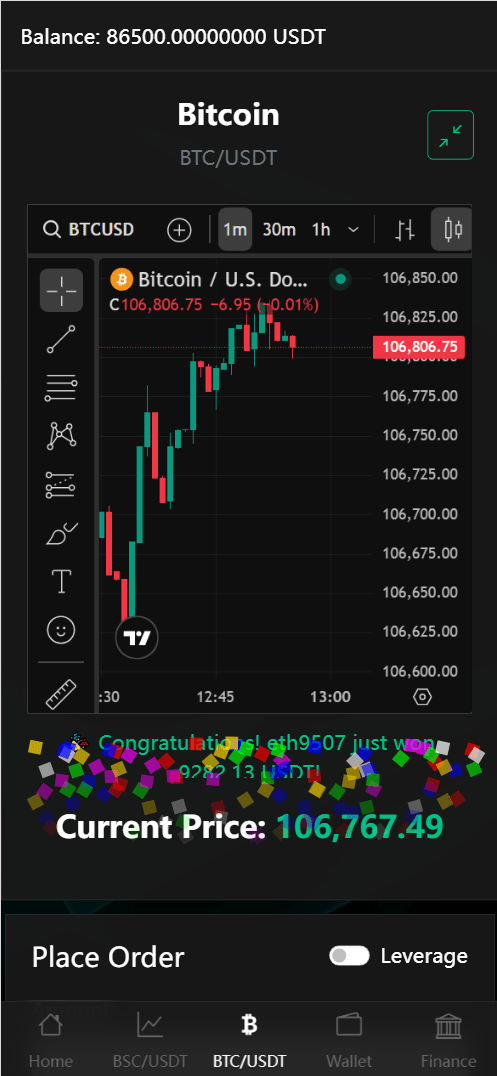 【优选源码】BitTong虚拟货币微交易投资理财源码/现货交易+杠杆交易+完美K线控制+完整用户输赢控制+代理/前端html+后端PHP